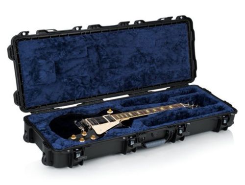 Gator Cases Titan Series ATA Impact & Water Proof Guitar Case with Power Claw Latches for Single-cutaway Electrics such as Gibson Les Paul - GWP-LP