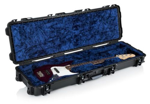 Gator Cases Titan Series ATA Impact & Water Proof Guitar Case with Power Claw Latches for Standard J/P style Bass Guitars - GWP-BASS