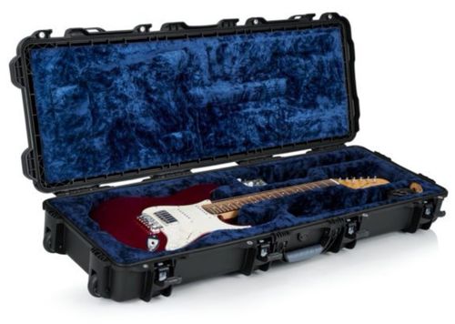 Gator Cases Titan Series ATA Impact & Water Proof Guitar Case with Power Claw Latches for Standard Strat/Tele style Electric Guitars - GWP-ELECTRIC
