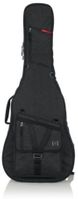 Gator Cases Transit Series Acoustic Guitar Gig Bag with Charcoal Exterior - GT-ACOUSTIC-BLK