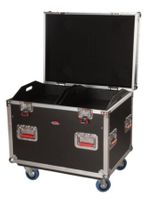 Gator Cases Truck Pack Utility ATA Flight Case; 30 x 22 x 22 Exterior Before Casters; 12mm Wood Construction, Dividers and Lift-Out Trays - G-TOURTRK302212