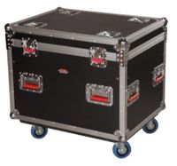 Gator Cases Truck Pack Utility ATA Flight Case; 30 x 22 x 22 Exterior Before Casters; 9mm Wood Construction - G-TOURTRK3022HS