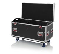 Gator Cases Truck Pack Utility ATA Flight Case; 45 x 22 x 27 Exterior Before Casters; 12mm Wood Construction, Dividers and Lift-Out Trays - G-TOURTRK452212