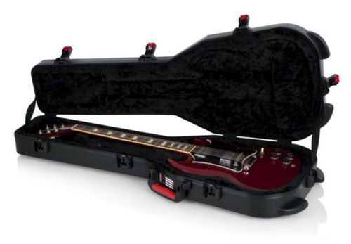 Gator Cases TSA Series ATA Molded Polyethylene Guitar Case for Gibson SG Electric Guitars - GTSA-GTRSG