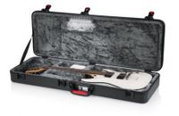 Gator Cases TSA Series ATA Molded Polyethylene Guitar Case for Standard Electric Guitars with Built-in LED light - GTSA-GTRELEC-LED