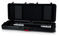 Gator Cases TSA Series ATA Molded Polyethylene Keyboard Case with Wheels for 76-note Keyboards - GTSA-KEY76