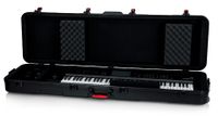 Gator Cases TSA Series ATA Molded Polyethylene Keyboard Case with Wheels for Slim Extra Long 88-note Keyboards - GTSA-KEY88SLXL