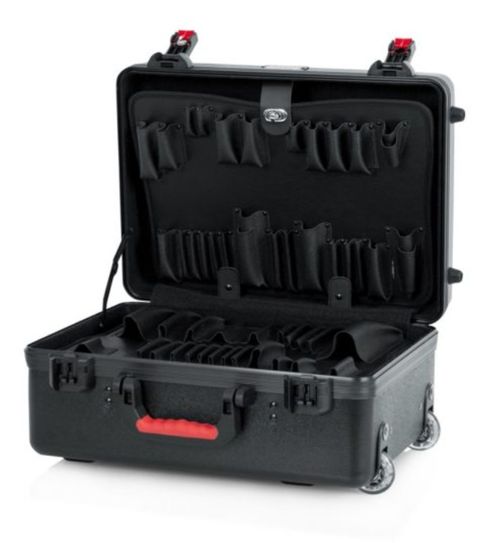 Gator Cases TSA Series ATA Molded Polyethylene Utility Case with (2) Tool Pallet Trays; 18"x13"x7" - GTSA-UTLPLT1813