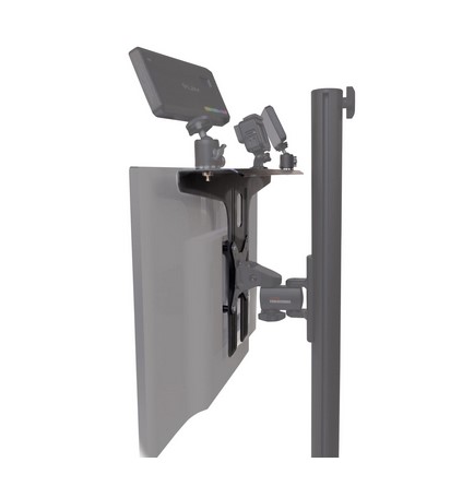 Gator Cases Universal VESA Mount Accessory Shelf - GFWMONITORSHELF