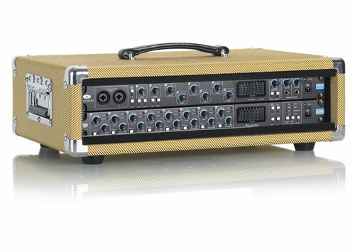 Gator Cases Vintage Amp Vibe Rack Case 2U Tweed - GR-RETRORACK-2TW