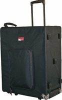 Gator Cases Wooden Case & Stand w/ Wheels & Tow Handle for 2X12 Combo Amps - G-212A