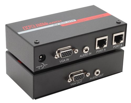 Hall Research 1x2 VGA + Audio Over UTP Splitter (Sender) - UVA-2