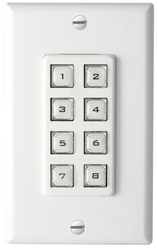 Hall Research 8-Button User Interface Expansion for VSA-UI-DP - VSA-UI-8