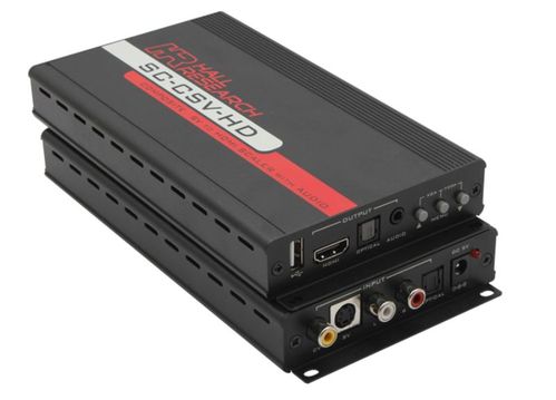 Hall Research Composite and S-Video to HDMI Video Processor - SC-CSV-HD