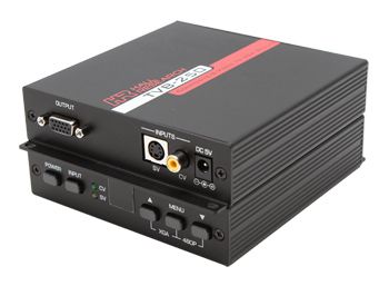 Hall Research Composite/S-Video to VGA/Component Scaler - TVB-250