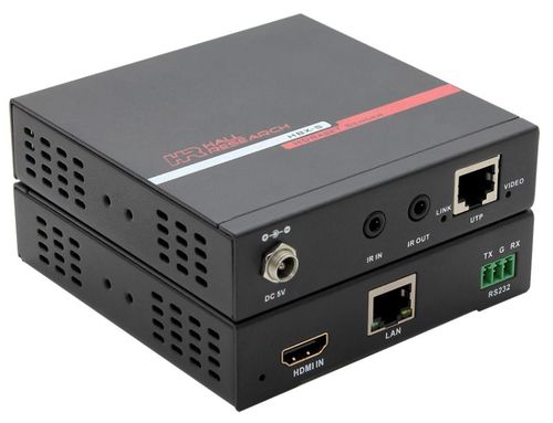 Hall Research HDMI Video Extender With Ultra-HD AV, IR, RS232 and Ethernet (Sender) - HBX-S