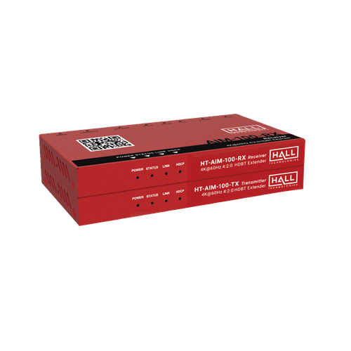 Hall Technologies 100m HDBaseT Extender Set - HT-AIM-100
