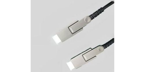 Hall Technologies 15 METER 4K Javelin Plenum Optical HDMI Cable w/Detachable Ends, - CHD-JAV4K-DE15