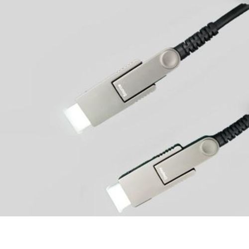 Hall Technologies 30 METER 4K Javelin Plenum Optical HDMI Cable w/Detachable Ends, - CHD-JAV4K-DE30