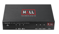 Hall Technologies 4K Video Soft Codec Extender Switch Kit (TX/RX) - 6 Multiformat Input (USB-A, USB-C, HDMI, DP, VGA, 3.5mm Audio) - HT-GEMINI