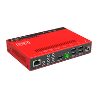 Hall Technologies 4K Video & USB Decoder Extension for Point-to-Point or Matrix over IP - HT-VERSA-4K-R