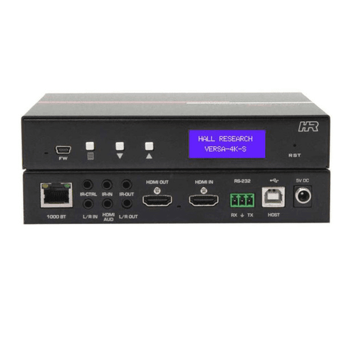 Hall Technologies 4K Video & USB Encoder Extension for Point-to-Point or Matrix over IP - HT-VERSA-4K-S