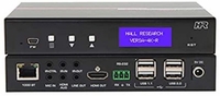 Hall Technologies 4K Video & USB Extension for Point-to-Point or Matrix over IP, - VERSA-4K-R