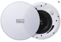 Hall Technologies 6" In-Ceiling Speaker  -  8 Ohm, 70v, and 100v - SPK-IC6