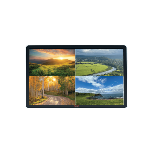 Hall Technologies 75" 4K Quad Touch Display, 24/7 - HT-HVT75-Q