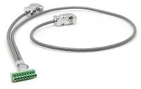 Hall Technologies CA10217 Pluggable Terminal Block to two DB9 RS232 Cable, - CA10217