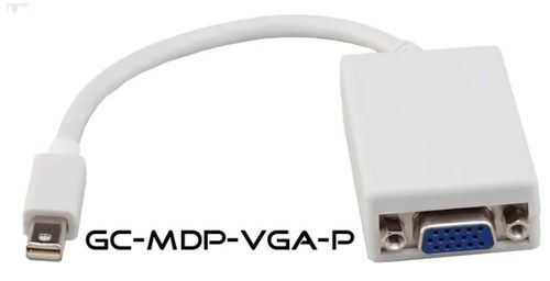 Hall Technologies Mini-DisplayPort to VGA Adapter Pigtail, - GC-MDP-VGA-P