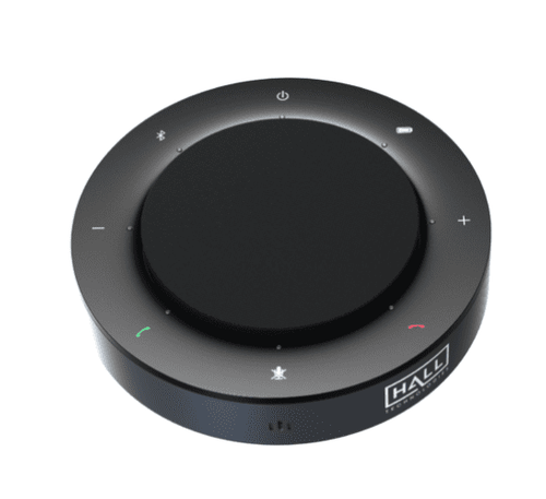 Hall Technologies Portable USB and Bluetooth Conference Speaker and Microphone - HT-SATELLITE-BT