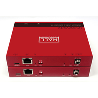Hall Technologies USB 3.2 Extender RX - 1x USB-C, 2x USB-A HUB - BOX - 5 Gbits@90m - RS-232 Pass-Thru Control - POH - Power Included - HT-DSCV3-RX