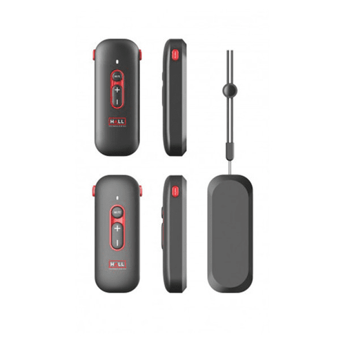 Hall Technologies Wireless Lavalier Microphone with integrated magnetic holder and S.O.S. triggers - HT-COMALERT-WM