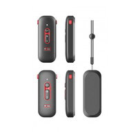 Hall Technologies Wireless Lavalier Microphone with integrated magnetic holder and S.O.S. triggers - HT-COMALERT-WM