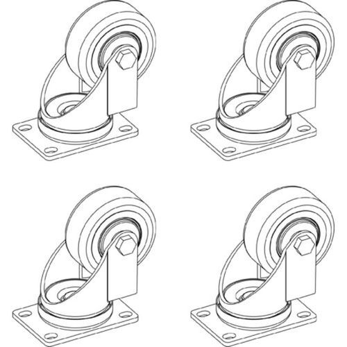 JBL Accessory Caster Kit for SRX900 Series Subwoofers - JBL-P3291MX