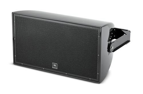 JBL High Power 2-Way All Weather Loudspeaker with 1 x 12" LF & Rotatable Horn - AW295-BK
