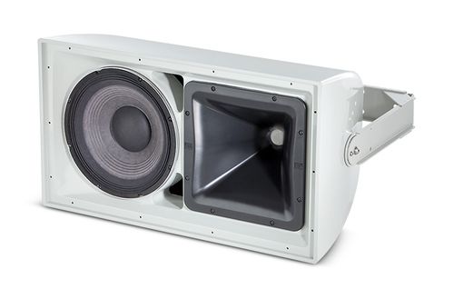 JBL High Power 2-Way All Weather Loudspeaker with 1 x 12" LF (White) - AW266