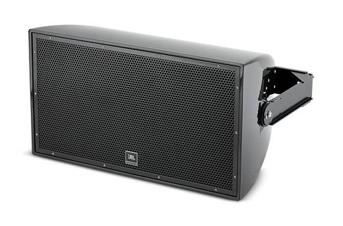 JBL High Power 2-Way All Weather Loudspeaker with 1 x 15" LF & Rotatable Horn (Black) - AW595-BK
