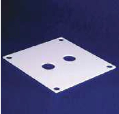 JBL Intellivox Cable entry cover plate 2x PG13.5, Inc. fasteners, RAL9010 - IVX-802110