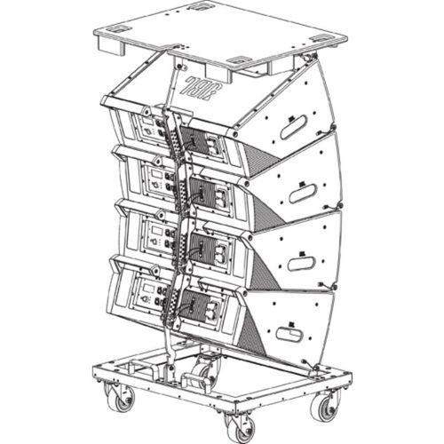 JBL Vertical Transporter for (4) SRX910LA - JBL-P3236MX