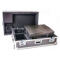 Jelco Projector Road Case with Wheels, Extension Handle, and Slimlock Combination Lock: 15.25"H x 39"W x 25"D - JEL-6HDWL