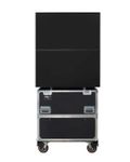JELCO RotoLift Dual 1x2 TV Lift Case for Two 46"-52" Flat Screens : 67"H x 36"W x 30"D - ELU-50RX2