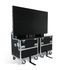 Jelco RotoLift™ Dual Lift Case for Two 55" - 60" flat screens - ELU-60RX2