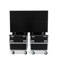 Jelco RotoLift™ Dual Lift Case for Two 55" - 60" flat screens - ELU-60RX2