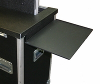 Jelco RotoLift Hanging Equipment Shelf Black - EL-21