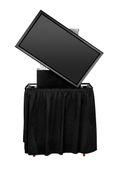 JELCO RotoLift Rugged TV Lift Case with Rotating Mounting Bracket for 46"-52" Flat Screen : 64"H x 37"W x 21"D - ELU-50R