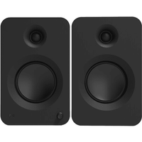 Kanto 200W Powered Bookshelf Speakers with HDMI ARC, USB-C, and Bluetooth 5.3 - Matte Black, Pair - RENMB