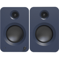 Kanto 200W Powered Bookshelf Speakers with HDMI ARC, USB-C, and Bluetooth 5.3 - Matte Blue, Pair - RENMU