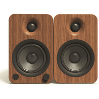 Kanto 4" Driver - Powered Speakers with Bluetooth® and Phono Preamp - Walnut - YU4WALNUT